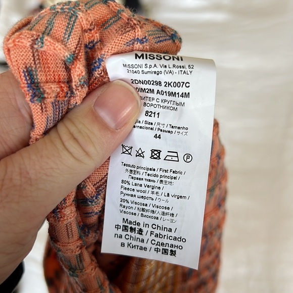 NWT Missoni Knit Short Sleeve - Picture 5 of 5